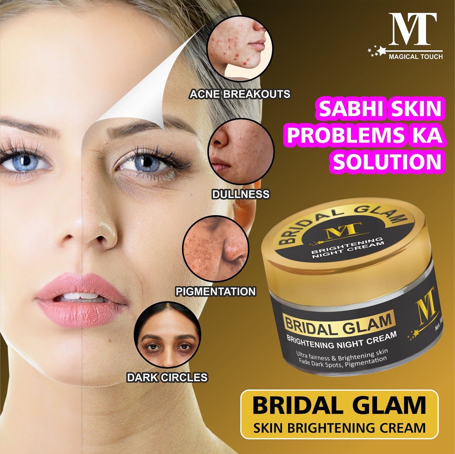 BRIDAL GLAM BRIGHTENING NIGHT CREAM & ๐๐
๐ซ๐๐ ๐๐ฎ๐ซ๐ฉ๐ซ๐ข๐ฌ๐ ๐๐ข๐๐ญ๐