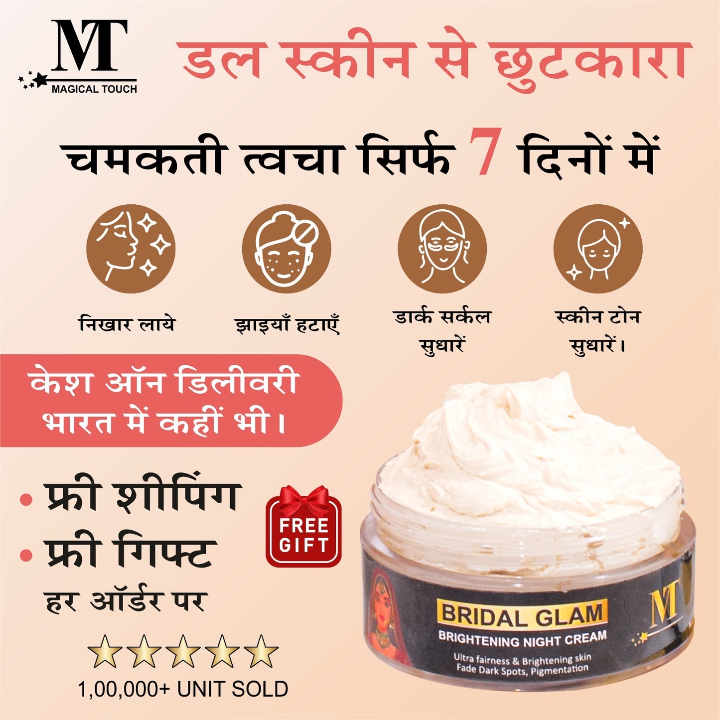 BRIDAL GLAM BRIGHTENING NIGHT CREAM & ๐๐
๐ซ๐๐ ๐๐ฎ๐ซ๐ฉ๐ซ๐ข๐ฌ๐ ๐๐ข๐๐ญ๐