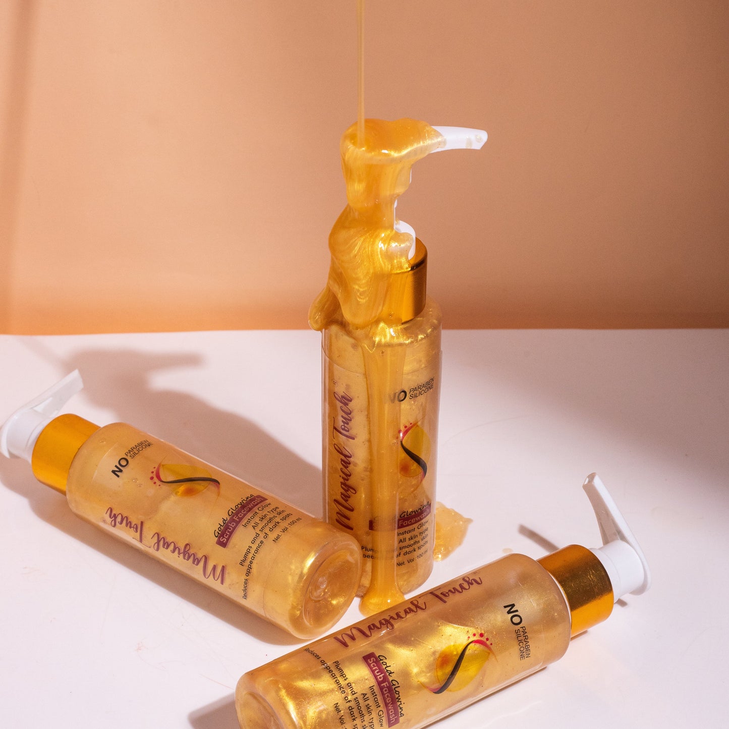 GOLD GLOWING FACEWASH FACEWASH magicaltouch 100ml