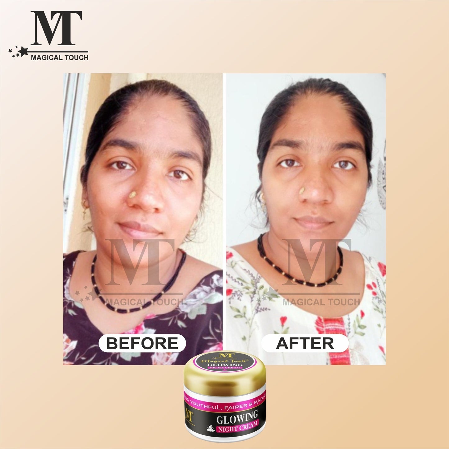 GLOWING NIGHT CREAM (Super Glowing Skin)  🎁𝐅𝐫𝐞𝐞 𝐒𝐮𝐫𝐩𝐫𝐢𝐬𝐞 𝐆𝐢𝐟𝐭🎁