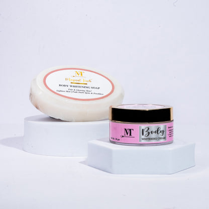 FULL BODY WHITENING COMBO (NIGHT CREAM + SOAP) & 🎁𝐅𝐫𝐞𝐞 𝐒𝐮𝐫𝐩𝐫𝐢𝐬𝐞 𝐆𝐢𝐟𝐭🎁
