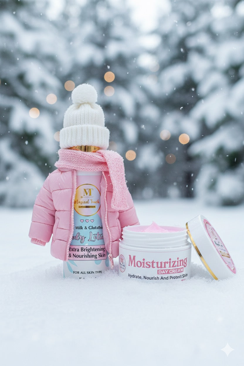 BUY 1 BODY LOTION + GET 1 MOISTURISER FREE 🎁 Winter Skincare (Face & Body Combo) Body Lotion with Spf + Moisturiser with Spf. Deep hydration.