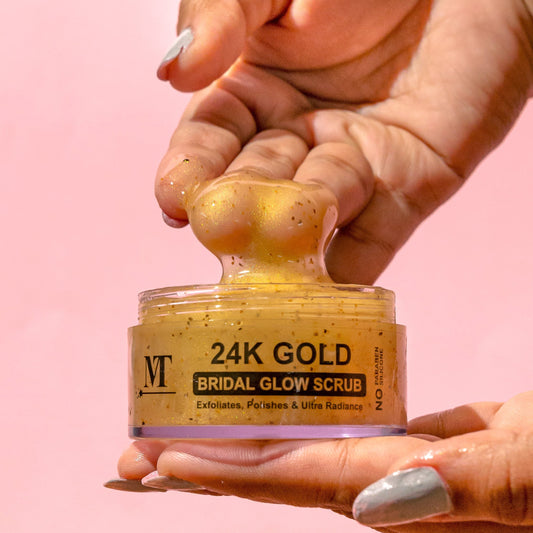 24K GOLD BRIDAL GLOW SCRUB SCRUB magicaltouch 50g 