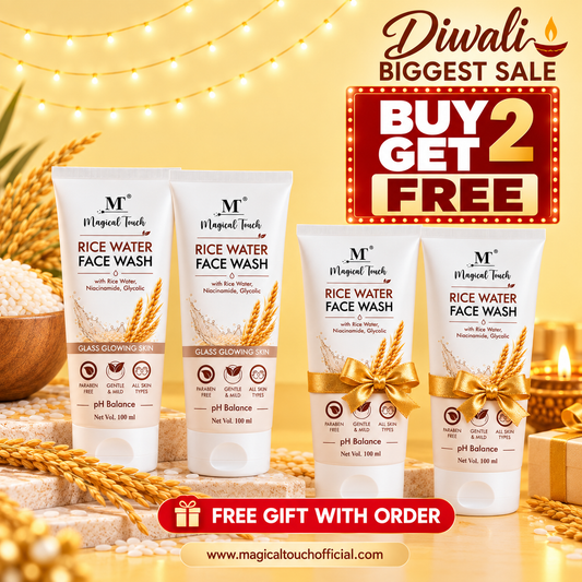Buy 2- Get 2 Rice Water Facewash