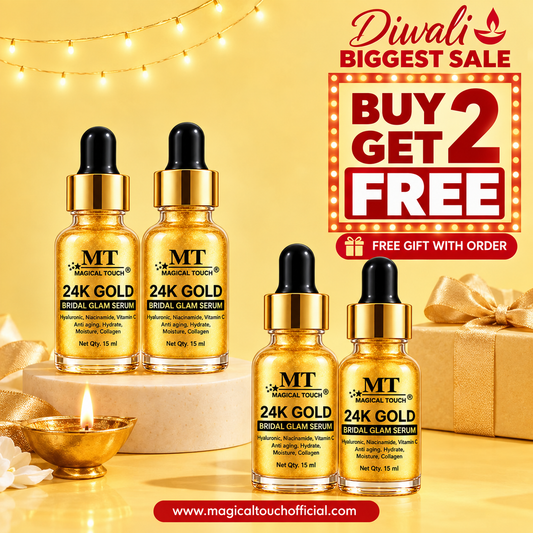 Buy 2 Get 2 FREE- 24K GOLD BRIDAL GLAM SERUM (Copy)
