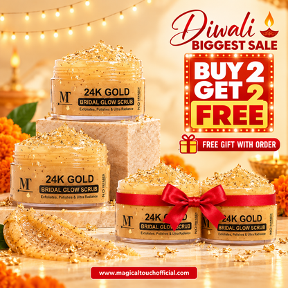 But 2 Get 2- 24K Gold Scrub - Exfoliate & deep cleansing (Copy)