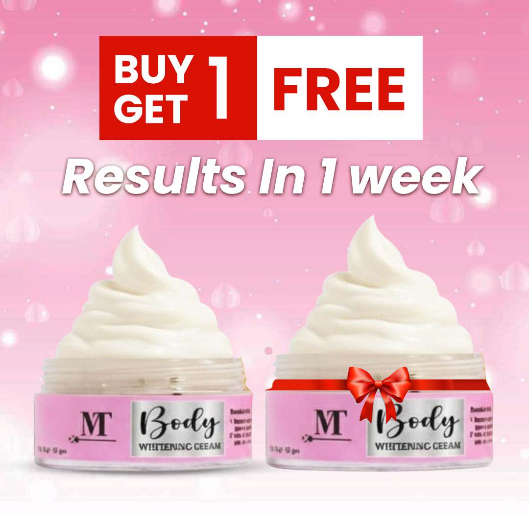 Body Whitening Cream (body parts like hands, legs, knees, elbows, neck, underarms, dark patches)