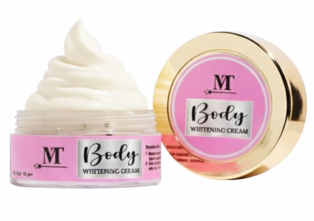 MT Full Body Whitening Cream for Glowing Skin | Dullness & Tan Removal Cream | Fade Dark Spots & Uneven Skin Tone. (2 weeks results)