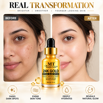 Buy 2 Get 2 FREE- 24K GOLD BRIDAL GLAM SERUM (Copy)