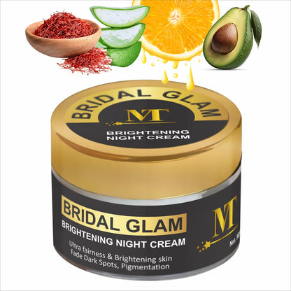 Buy 2 Get 1 Free Bridal Glam Korean Night Cream – 7 Days Results Challange