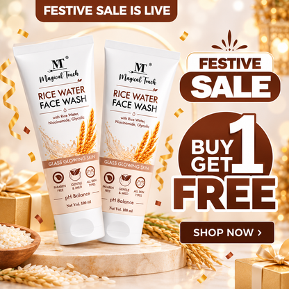 Buy 1 Get 1 Rice Water Facewash for Glass Glow Skin