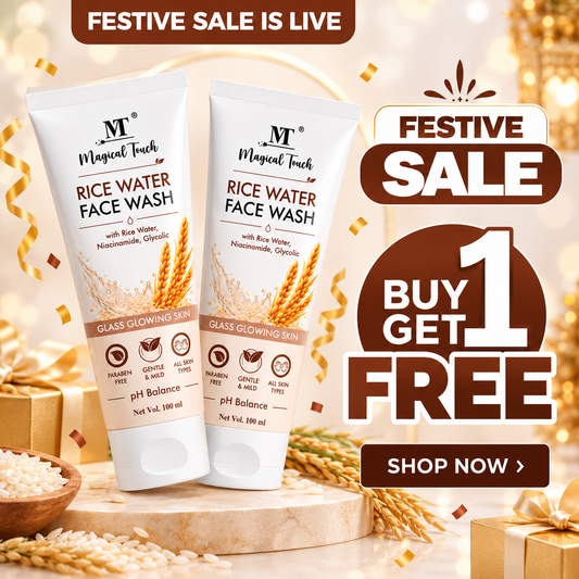 Buy 1 Get 1 Rice Water Facewash for Glass Glow Skin