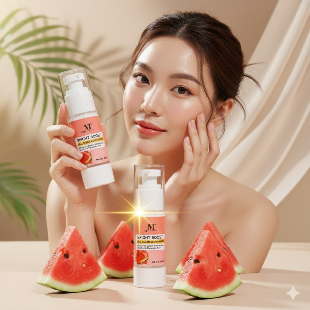 GEL CREAM MOISTURISER (Hyaluronic Acid + Alpha Arbutin + Kojic Acid + Watermelon extracts)