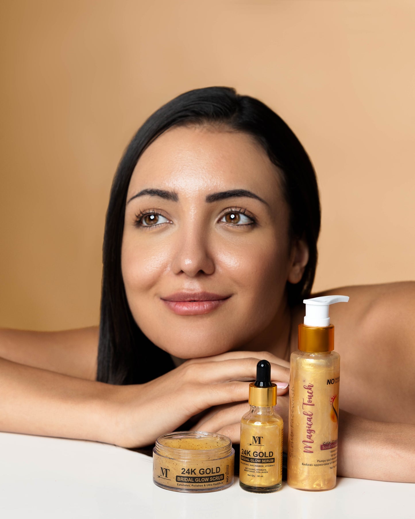 BRIDAL GLOW KIT (NIGHT CREAM + FACEWASH + SERUM+ SCRUB)