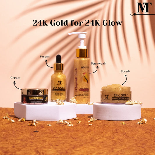 BRIDAL GLOW KIT (NIGHT CREAM + FACEWASH + SERUM+ SCRUB)