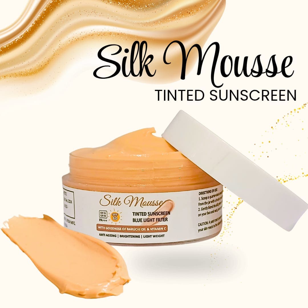 SILK MOUSSE TINTED SUNSREEN SPF 60 PA+++